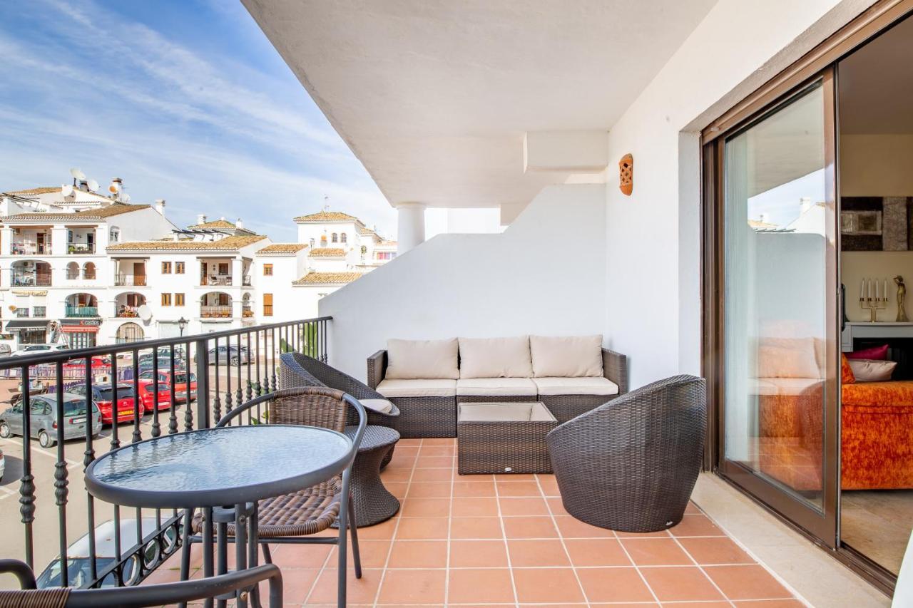 2261-Superb Apt On The Beach, On Duquesa Harbour Manilva Esterno foto